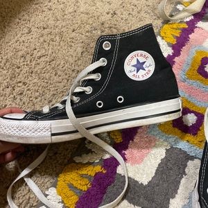 Black Hightop Converse